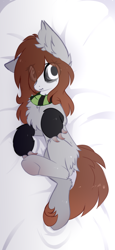 Size: 792x1720 | Tagged: safe, artist:little-sketches, oc, earth pony, pony, body pillow, female, mare, solo