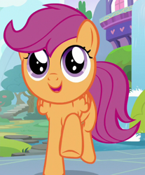 Size: 494x596 | Tagged: safe, derpibooru import, screencap, scootaloo, marks for effort, cropped, solo