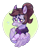 Size: 620x761 | Tagged: safe, artist:chaoticfunhouse, derpibooru import, oc, oc only, oc:pillow case, pegasus, pony, ask-pillowcase, bust, female, mare, simple background, solo, transparent background, tumblr, tumblr blog, tumblr comic