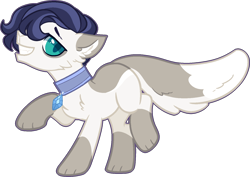 Size: 1510x1071 | Tagged: safe, artist:s1nb0y, derpibooru import, oc, oc:pécheur, hybrid, base used, interspecies offspring, male, offspring, parent:capper dapperpaws, parent:rarity, parents:capperity, simple background, solo, transparent background