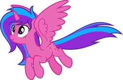 Size: 4618x3000 | Tagged: safe, artist:sollace, derpibooru import, oc, oc only, oc:melody aurora, alicorn, pony, alicorn oc, cute, female, flying, mare, simple background, solo, transparent background, vector