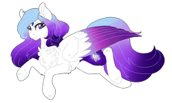 Size: 3525x2120 | Tagged: safe, artist:nightskrill, artist:royalwolf1111, derpibooru import, oc, oc only, oc:cosmic harmony, oc:melody shard, chest fluff, colored wings, ear fluff, fluffy, gradient mane, gradient wings, multicolored wings, simple background, transparent background