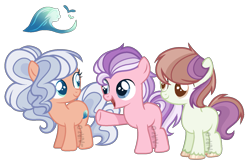 Size: 1621x1061 | Tagged: safe, artist:owl-clockwork, derpibooru import, oc, oc only, oc:warming tide, earth pony, pony, colt, female, filly, male, offspring, parent:diamond tiara, parent:tender taps, simple background, transparent background