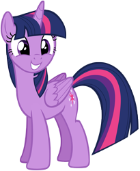 Size: 5612x6831 | Tagged: safe, artist:andoanimalia, derpibooru import, twilight sparkle, twilight sparkle (alicorn), alicorn, pony, uncommon bond, absurd resolution, cute, female, mare, simple background, smiling, solo, transparent background, twiabetes, vector