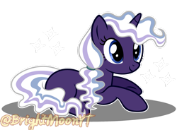 Size: 1024x754 | Tagged: safe, artist:jxst-roch, derpibooru import, oc, oc only, oc:midnight snowbeam, pony, unicorn, female, mare, prone, simple background, solo, transparent background