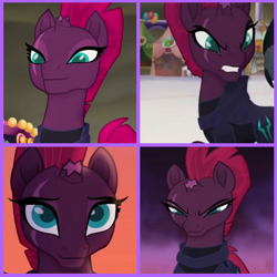 Size: 550x551 | Tagged: safe, artist:mixelfangirl100, edit, screencap, tempest shadow, pony, unicorn, my little pony: the movie, art trade, collage, eye scar, scar, solo