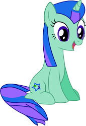 Size: 1210x1767 | Tagged: safe, artist:chipmagnum, oc, oc:mermelma, pony, unicorn, female, mare, simple background, sitting, solo, transparent background