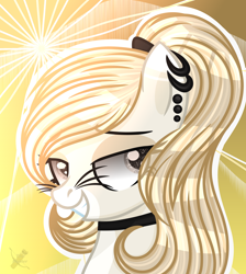 Size: 2180x2430 | Tagged: safe, artist:domina-venatricis, oc, earth pony, pony, bust, female, mare, portrait, solo, whiskers