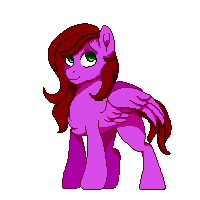 Size: 200x200 | Tagged: safe, artist:jazzwolf347, oc, oc only, pegasus, pony, chest fluff, female, looking up, mare, one wing out, pixel art, simple background, smiling, solo, transparent background, wings