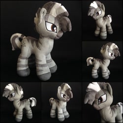 Size: 2000x2000 | Tagged: safe, artist:burgunzik, derpibooru import, oc, zebra, irl, photo, plushie, solo, zebra oc