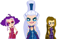 Size: 1110x720 | Tagged: safe, artist:lhenao, human, equestria girls, barely eqg related, clothes, crossover, darcy (winx club), equestria girls style, equestria girls-ified, gloves, icy, icy (winx club), rainbow s.r.l, stormy, the trix, winx club, witch