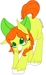 Size: 1418x2268 | Tagged: safe, artist:fajnyziomal, derpibooru import, oc, oc only, pony, cute, female, mare, smiling, solo