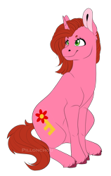 Size: 2063x3268 | Tagged: safe, artist:pillonchou, derpibooru import, oc, oc only, oc:cherry pin, pony, unicorn, fallout equestria, fallout equestria: child of the stars, cute, fallout, fanfic art, female, mare, simple background, solo, transparent background