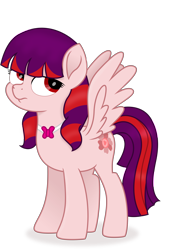 Size: 6581x9602 | Tagged: safe, artist:cirillaq, derpibooru import, oc, oc only, oc:cherry tart, pegasus, pony, absurd resolution, female, mare, movie accurate, simple background, solo, transparent background, vector