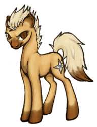 Size: 382x500 | Tagged: safe, oc, oc only, oc:cordial haze, earth pony, simple background, solo, white background