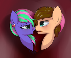 Size: 3608x2960 | Tagged: safe, artist:lux-arume, oc, oc only, oc:lavender the lovely, oc:the hunter, pony, couple