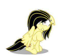 Size: 2614x2295 | Tagged: safe, artist:davidsfire, artist:lynxpony, oc, oc:lynx, pegasus, pony, female, floppy ears, mare, simple background, solo, transparent background