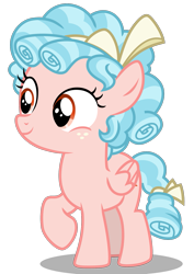 Size: 1123x1587 | Tagged: safe, artist:hendro107, cozy glow, pegasus, pony, marks for effort, .svg available, cozybetes, cute, female, filly, freckles, raised hoof, simple background, smiling, solo, svg, transparent background, vector