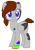 Size: 989x1402 | Tagged: safe, artist:roserooibos, derpibooru import, oc, oc:mekka, pegasus, pony, colored pupils, female, mare, simple background, solo, transparent background