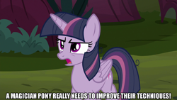 Size: 1280x720 | Tagged: safe, edit, edited screencap, screencap, mean twilight sparkle, alicorn, pony, the mean 6, caption, clone, female, image macro, meme, text