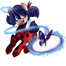 Size: 700x700 | Tagged: safe, artist:mc10215, pony, unicorn, female, mare, miraculous ladybug, ponified, simple background, solo, transparent background