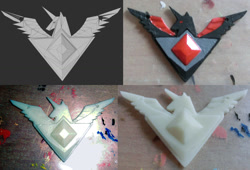 Size: 1472x1000 | Tagged: safe, artist:bastler, 3d print, alicorn amulet, downloadable, irl, photo