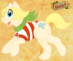 Size: 900x750 | Tagged: safe, artist:anita-valo, pony, flapjack, ponified, the marvelous misadventures of flapjack