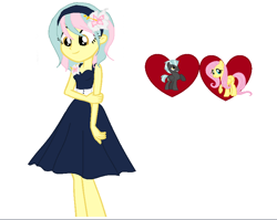 Size: 866x688 | Tagged: safe, artist:mapleb, fluttershy, thunderlane, pony, equestria girls, female, male, offspring, parent:fluttershy, parent:thunderlane, parents:thundershy, shipping, straight, thundershy