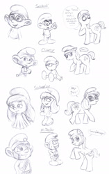 Size: 1500x2396 | Tagged: safe, artist:shini-smurf, derpibooru import, pony, ponified, solo