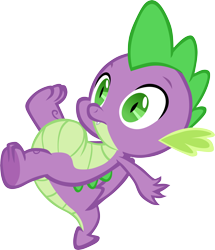 Size: 2898x3364 | Tagged: safe, artist:memnoch, spike, dragon, claws, simple background, solo, transparent background, underfoot, vector, winged spike