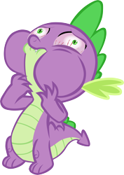 Size: 3933x5551 | Tagged: safe, artist:memnoch, spike, dragon, simple background, solo, transparent background, vector, winged spike