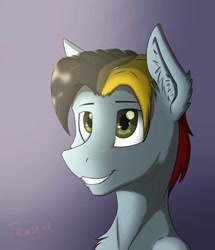 Size: 829x964 | Tagged: safe, artist:trast113, oc, pegasus, pony, bust, digital art, male, portrait, solo, stallion