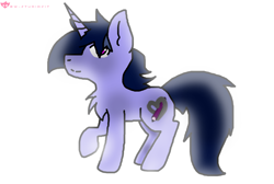 Size: 1594x1072 | Tagged: safe, artist:xgalacticxstudios18x, oc, oc:flixie, pony, unicorn, solo