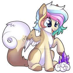 Size: 1280x1280 | Tagged: safe, artist:eyesorefortheblind, oc, oc:angel aura quartz, pegasus, pony, simple background, solo, transparent background