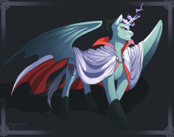 Size: 1700x1341 | Tagged: safe, artist:kvalificatsia, pony, danny phantom, ponified, vlad plasmius