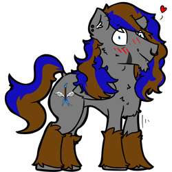 Size: 1200x1200 | Tagged: safe, artist:hoofyarts, derpibooru exclusive, oc, oc:hoofstring, pegasus, pony, 2020 community collab, derpibooru community collaboration, heart, male, simple background, solo, transparent background, unshorn fetlocks