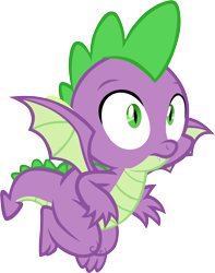 Size: 2921x3699 | Tagged: safe, artist:memnoch, spike, dragon, simple background, solo, transparent background, vector, winged spike