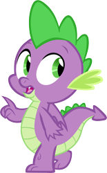 Size: 2210x3572 | Tagged: safe, artist:memnoch, spike, dragon, yakity-sax, simple background, solo, transparent background, vector, winged spike