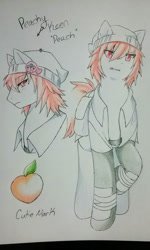 Size: 1024x1707 | Tagged: safe, artist:beelzezlover, derpibooru import, oc, pony, solo, traditional art