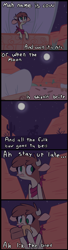 Size: 1650x6050 | Tagged: safe, artist:provolonepone, derpibooru import, arizona cow, cow, them's fightin' herds, bandana, bread, cactus, comic, community related, desert, food, i lik the bred, moon, night, solo