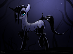 Size: 1033x760 | Tagged: safe, artist:fenixdust, oc, oc:culpa, pony, unicorn, female, mare, solo