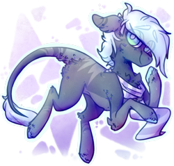 Size: 2492x2383 | Tagged: safe, artist:mcwolfity, oc, oc only, earth pony, pony, chest fluff, clothes, earth pony oc, eye clipping through hair, leonine tail, scarf, simple background, smiling, solo, transparent background, unshorn fetlocks