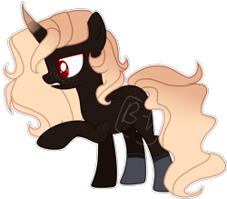 Size: 2620x2297 | Tagged: safe, artist:blue-versper, artist:jxst-blue, oc, oc:chocolate eclipse, pony, unicorn, female, mare, simple background, solo, transparent background