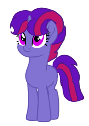 Size: 369x520 | Tagged: safe, artist:徐詩珮, derpibooru import, oc, oc only, pony, unicorn, magical lesbian spawn, next generation, offspring, parent:spring rain, parent:tempest shadow, parents:springshadow