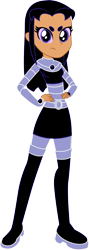 Size: 1717x4829 | Tagged: safe, artist:cookiechans2, artist:lhenao, equestria girls, barely eqg related, base used, crossover, equestria girls-ified, simple background, starfire, teen titans, transparent background