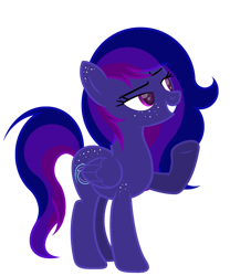 Size: 2000x2200 | Tagged: safe, artist:ponkus, oc, oc:circinus, pegasus, pony, base used, female, freckles, mare, solo