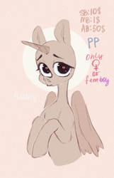 Size: 1932x3000 | Tagged: safe, artist:bloodymrr, pony, commission, rcf community, solo, your character here