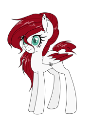 Size: 620x830 | Tagged: safe, artist:astriax, derpibooru import, oc, oc:cherry knot, pegasus, pony, female, mare, simple background, solo, transparent background