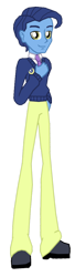 Size: 436x1600 | Tagged: safe, artist:ferrokiva, night light, equestria girls, equestria girls-ified, male, simple background, solo, transparent background