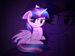 Size: 1024x768 | Tagged: safe, derpibooru import, twilight sparkle, twilight sparkle (alicorn), alicorn, pony, solo, zoom layer